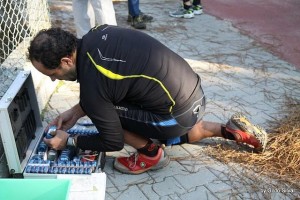 Tó Zé arrumando