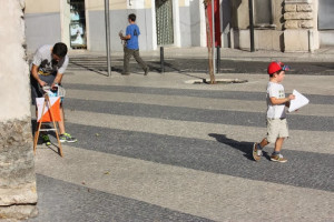 Picar ponto e sair com certeza na opção